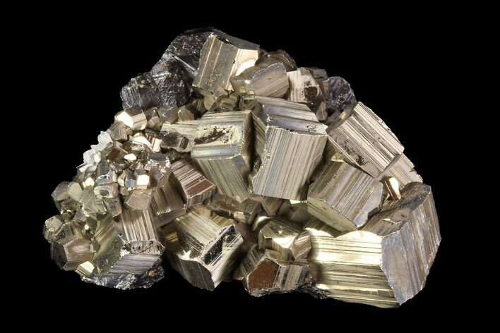 Pyrite and Sphalerite Association - Peru #94399